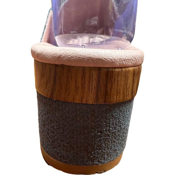 Dansko Maci EU38/US7.5-8 Green Leather Open Toe Platform Mule Block Heel *READ* - Picture 13 of 15